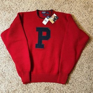 Polo Ralph Lauren Vintage 100% Wool Sweater NWT